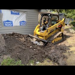residential concrete work land clearing.  welding