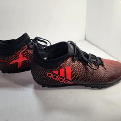 Adidas X Tango Turf Soccer Cleats Men's 7.5 Indoor Futsal Shoes Black Orange