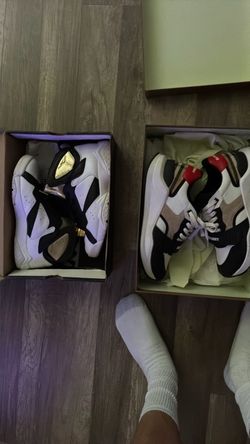 Two Pairs of Sneakers in Boxes