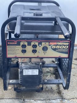 Coleman Powermate Generator 5500 watts
