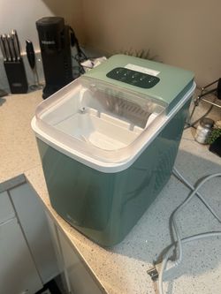 Orgo Sierra Countertop Ice Maker – 26 lb – Sage Green