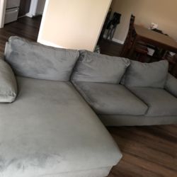 GREEN NOT GREY COUCH FOR SALE