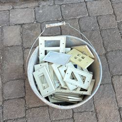 Bucket Of Decora Cover Plates