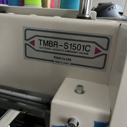 TAJIMA TMBR-S1501C EMBROIDERY MACHINE