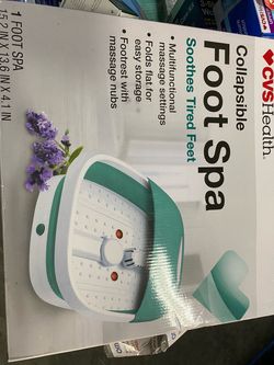 CVS Health Collapsible Foot Spa