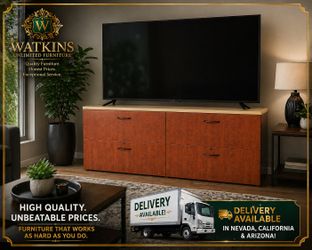 🔥 Heavy Duty 72” TV Stand / Credenza / Media Console 🔥DELIVERY AVAILABLE 🚚