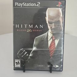 Hitman Blood Money Sony PlayStation 2 PS2 Video Game CIB Complete In Box