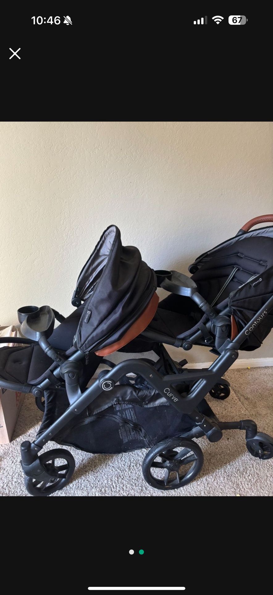 Contour Curve Double Stroller