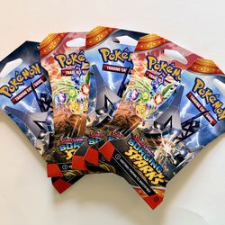 Pokémon TCG Surging Sparks Booster Packs - 5