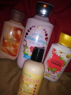 Bath & Body Works Lotions