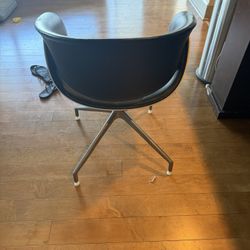 5 Leather Dining Chairs 