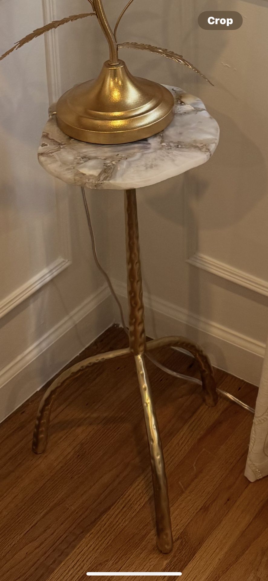 Agate Marble End Table 