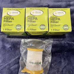 Dirt Devil Style F12, Vision Canister Vacuum Cleaner Hepa Filter 