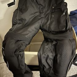 Joe Rocket Waterproof Motorcycle Pants Size 34