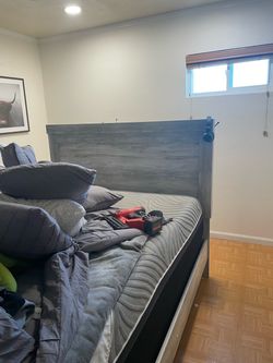 Queen bed frame