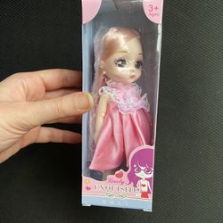 16cm Doll Set Gift Box 13 Movable Joints 3D Eyes BJD Girl Dress Up DIY Toy Fashion Dress Clothes Dolls Children's Gifts   Please check my selling page