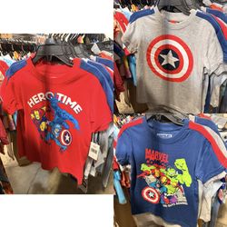 Marvel Boys Graphic T-Shirts Brand New with Tags Available in size 2T-5 Only $1.99 Each!