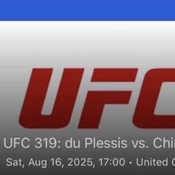 UFC 319: Du Plessis Vs Chimaev 