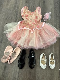 Ballet shoes and dress