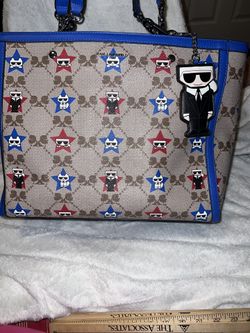 Karl lagerfeld Paris large shoulder bag