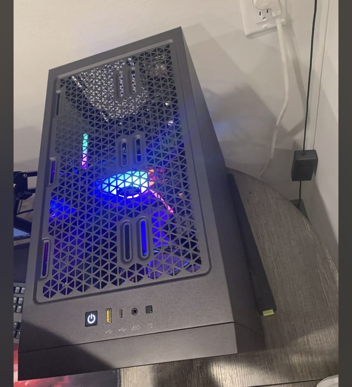 Gaming PC SETUP + Dual Monitor Full Setup