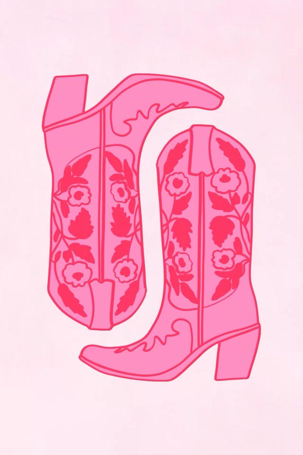 Pink Boots