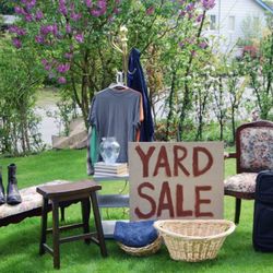 Yard sale 2/28