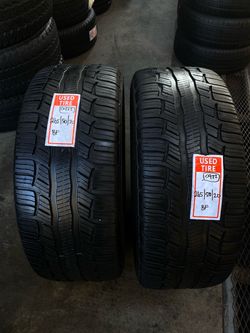 2 BFGoodrich used tires 265/50/20