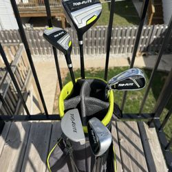 Top Flite Junior 5 Club Left Handed Golf Set