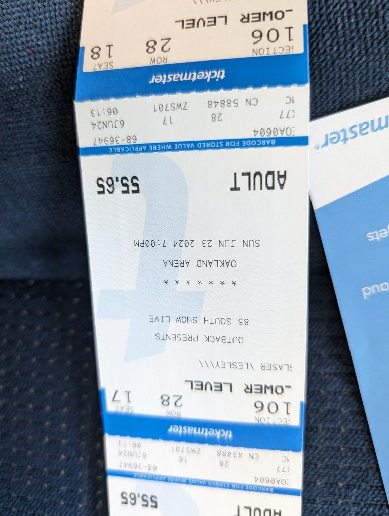 Tickets X3 " 85 South Comedy Show " OAKLAND ARENA JUNE 23RD