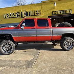 Wheels, tires, lifts, brakes