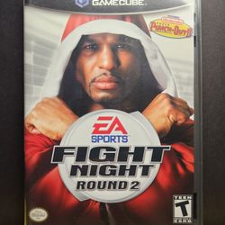 NINTENDO GAMECUBE FIGHT NIGHT ROUND 2
