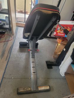 Adidas Adjustable Workout Bench — $30 OBO
