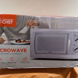 Microwave Oven 0.6 Cubic Foot 