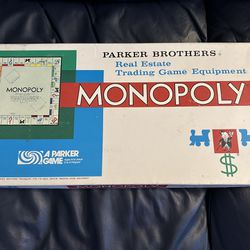 Amazing Vintage 1961 Complete #9 Monopoly Board Game!