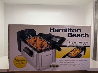 Hamilton Beach Deep Fryer 8-Cup