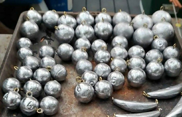 Lead Cannon Ball Fishing Weights For Sale