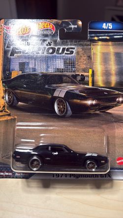 Hot Wheels Premium Fast & Furious 1971 Plymouth GTX