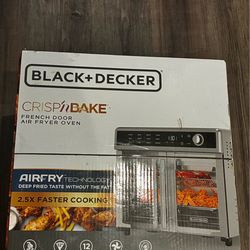 Black+Decker Crispnbake Premium Air fryer oven