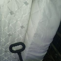 Queen Bed Set Plus Mattress and Box Spring