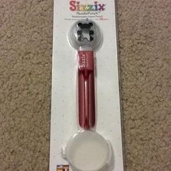 NEW Sizzix Paddle Punch Positionable Hand Punch