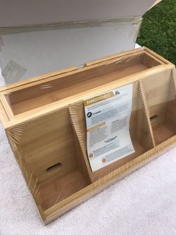 Bamboo Phone Charging Station (NEW)