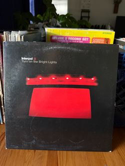Interpol Turn On The Bright Lights Vinyl Record