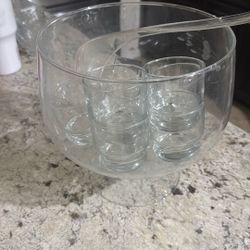 Princess house punch bowl