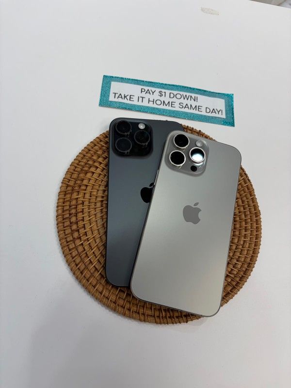 Apple IPhone 16 Pro Max 5G - Pay $1 DOWN AVAILABLE - NO CREDIT NEEDED