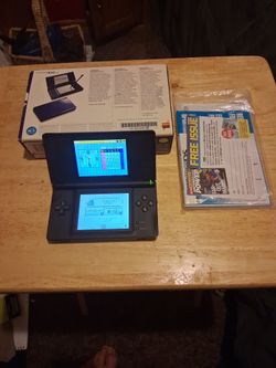 Nintendo DS lite Cobalt Blue All Original parts