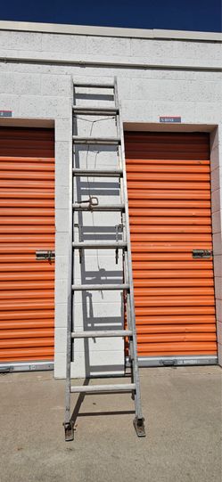heavy duty aluminum extension ladder