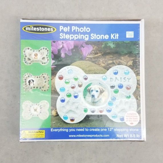 Milestones Pet Photo Stepping Stone Kit