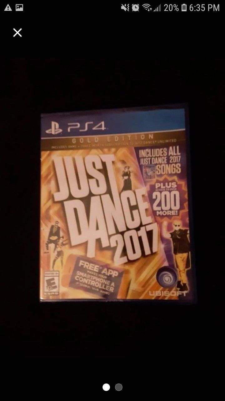 Ps4 just dance 2017 New!!