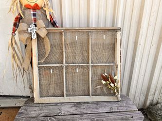 Decorative Wood Window